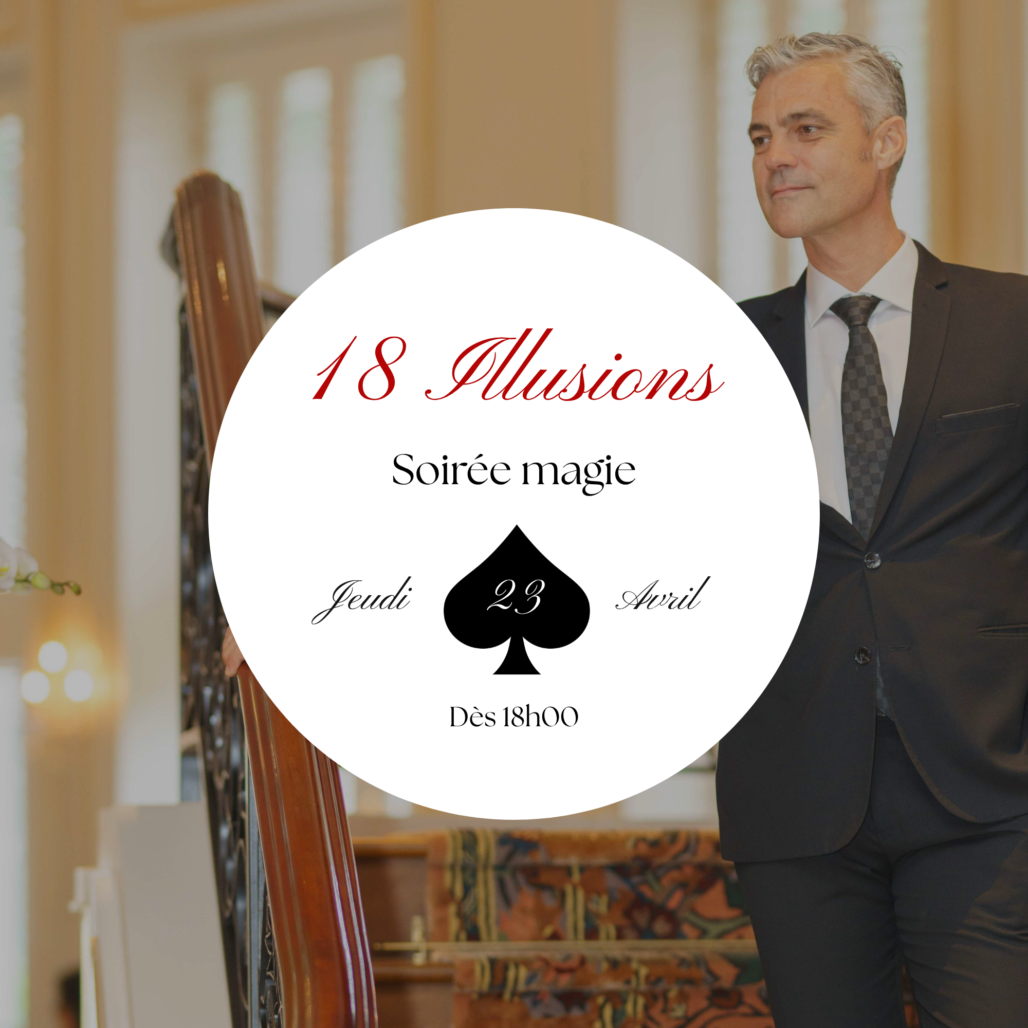 Soirée Magie au Place d'Armes